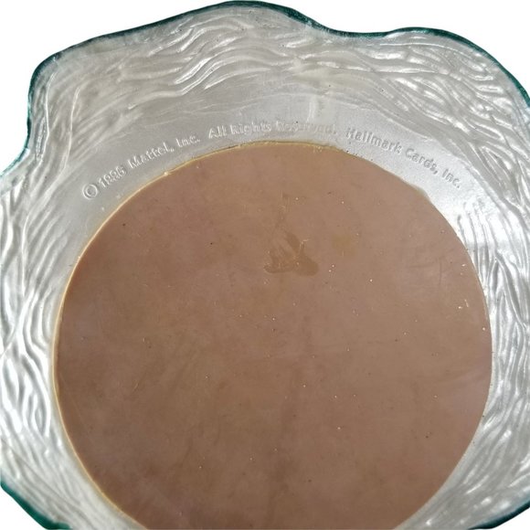 1996 Holiday Barbie Hallmark Stocking Hanger Christmas Green Glitter Vintage - Picture 7 of 10